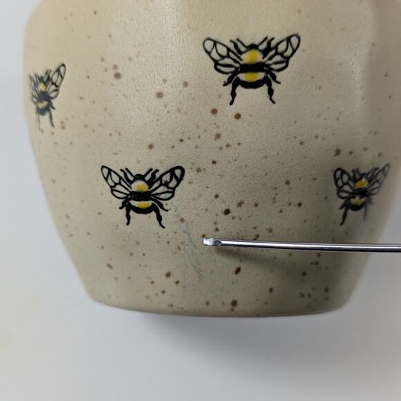 Spectrum Designz Barney Bee Repeat Sugar Bowl Creamer Set New Tags NWT Bumblebee - Picture 8 of 16